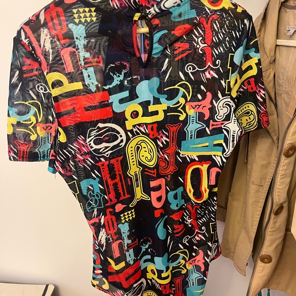 Colorful Graphic Men's Shirt